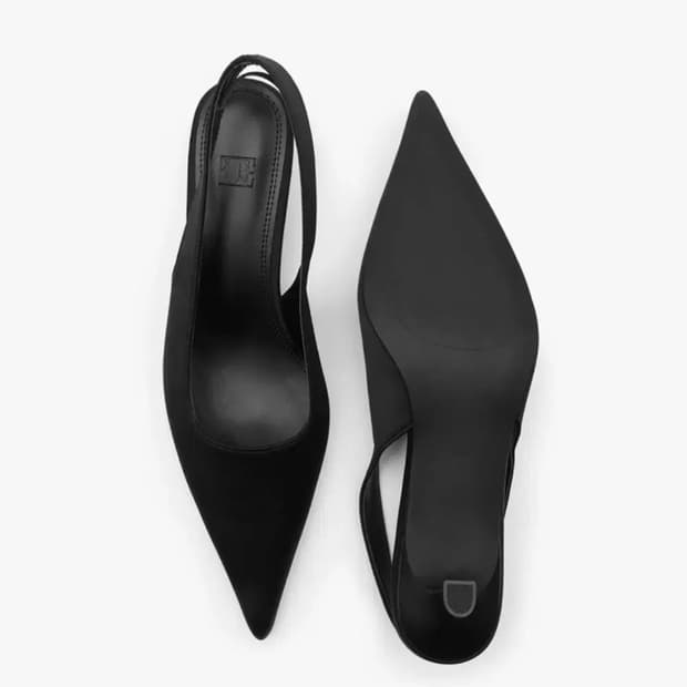 (235) 에퓨레 슬링백 스틸레토 힐