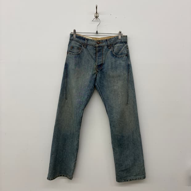 오클리 빈티지 워싱 데님 청바지 30in