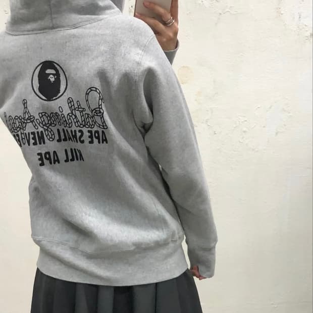 베이프 X 챔피언 후드 집업