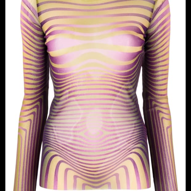 장폴고티에 바디모핑 롱 슬리브 XL 