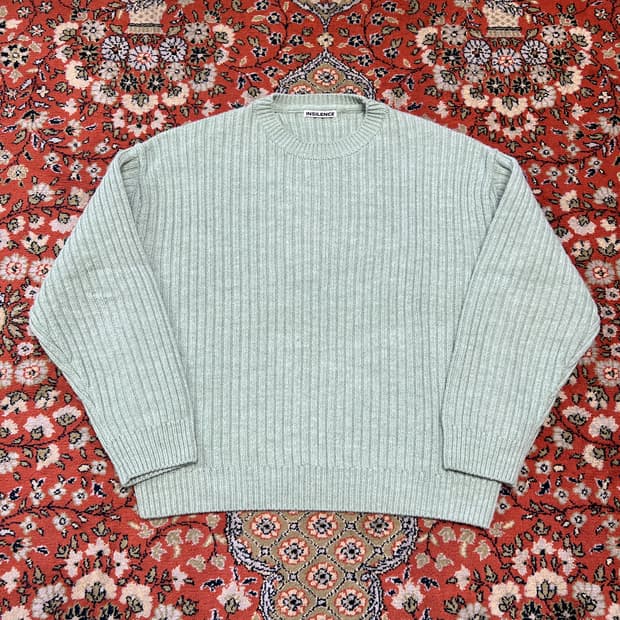 [FREE] 인사일런스 민트 그린 니트