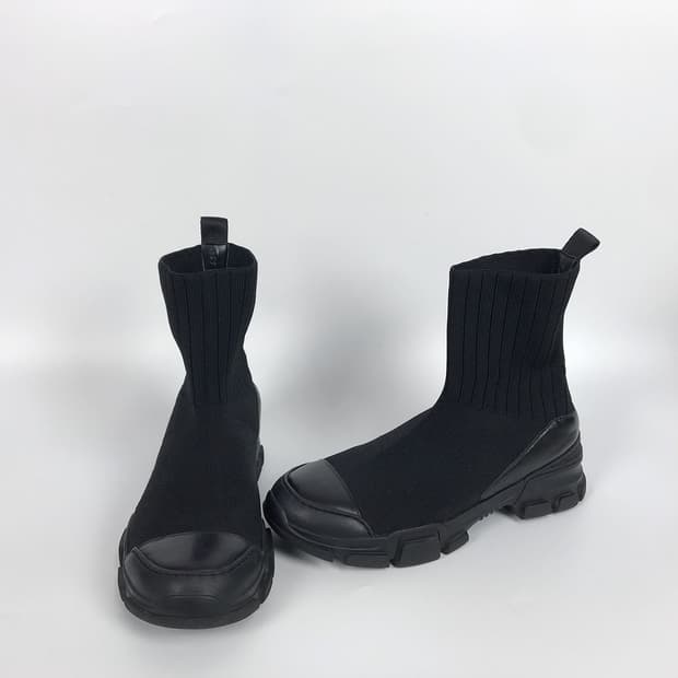 구호 KUHO 삭스 하이탑 스니커즈 신발 여성235