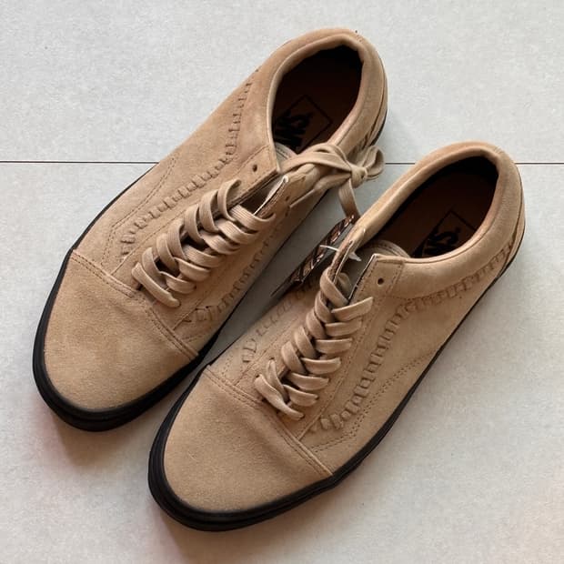 반스 올드스쿨 스웨이드 스티치 브라운