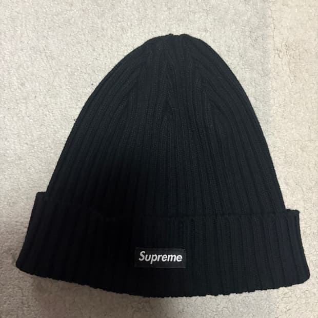 슈프림 비니 블랙