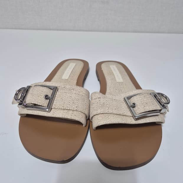 찰스앤키스 리넼 메탈릭버클 슬라이드