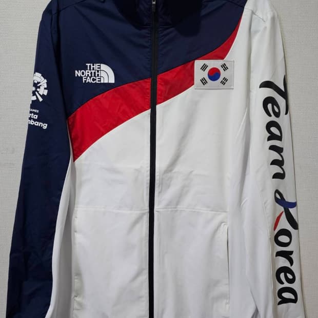 새상품급 노스페이스 평창올림픽 팀코리아 국가대표 자켓 95 / M