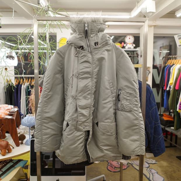1990's Alpha N-3B Light Grey Parka