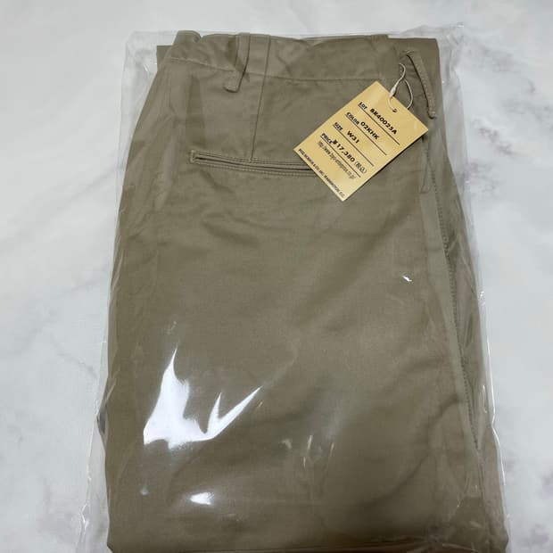 [31]버즈릭슨 오리지널 스펙 치노팬츠 카키컬러