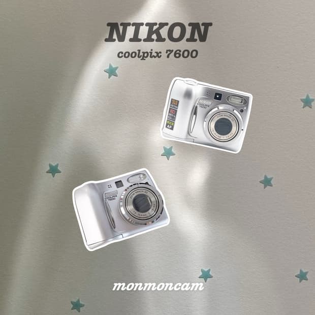 니콘 쿨픽스 7600 실버 디카 nikon coolpix