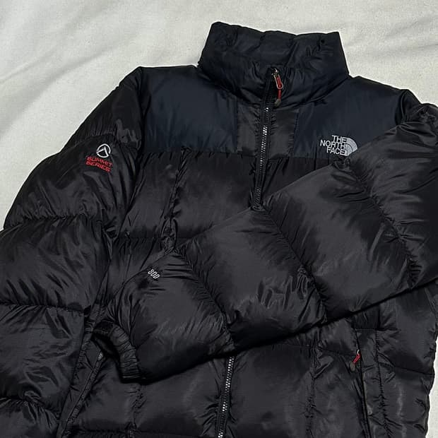 L 노스페이스 800 써밋 구스다운 블랙 패딩