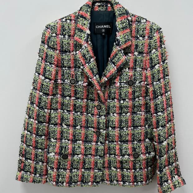 샤넬 트위드 자켓(정품)