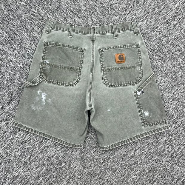 (허단40)칼하트 카펜터 반바지-M1911