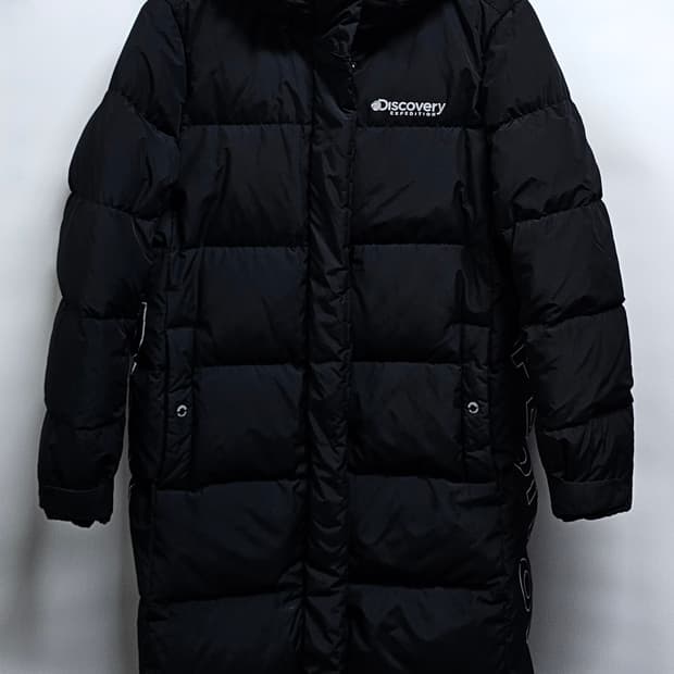 디스커버리 여성 덕다운롱패딩 90