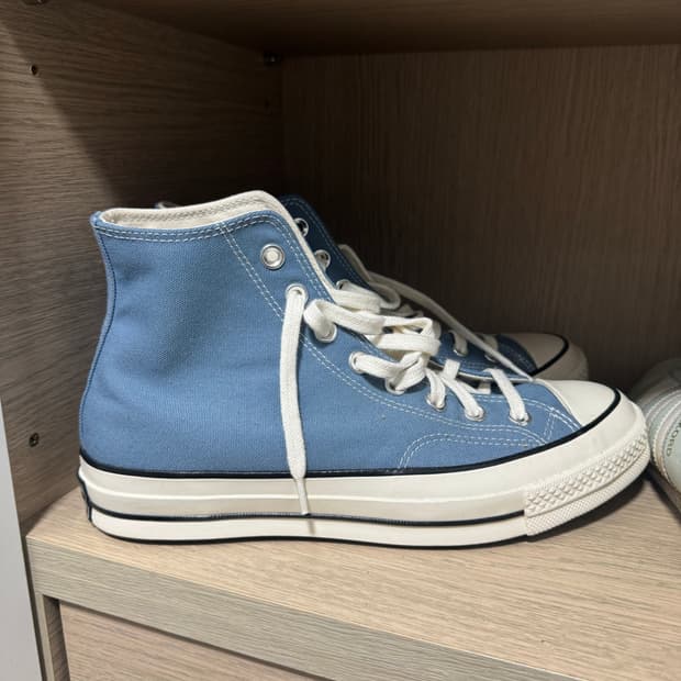 척 70 빈티지 캔버스 인디고옥사이드