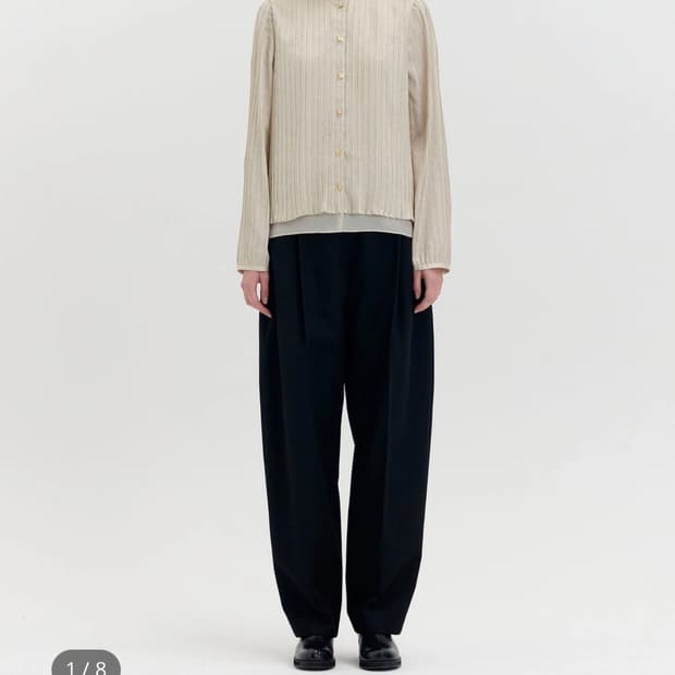 EENK 잉크 테이퍼드 팬츠