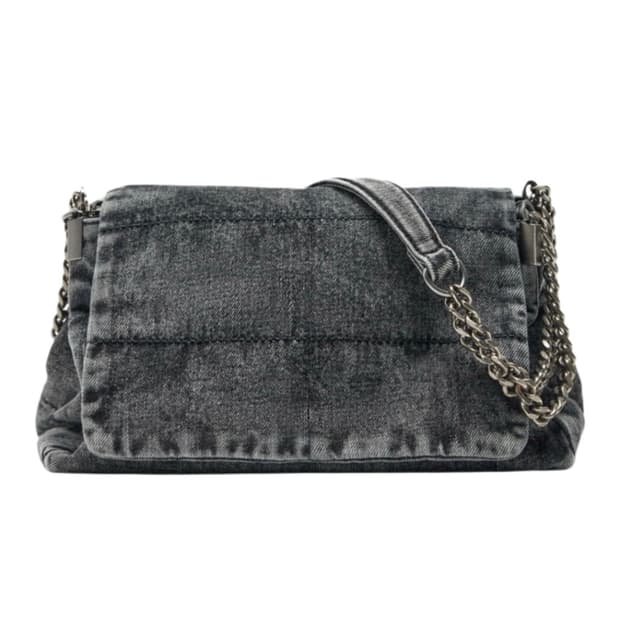 자라 락 플립백 (데님) 판매 (2회착용)