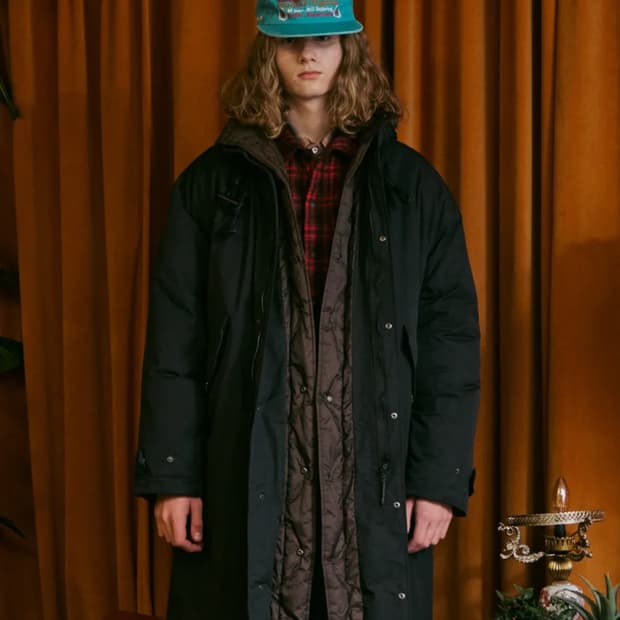 펜필드 더플 파카 코트 M