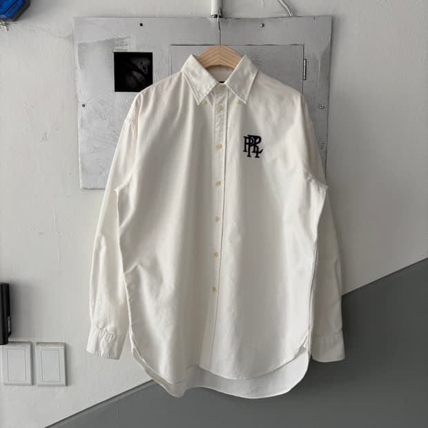 폴로 랄프로렌 로고 스트레치 셔츠