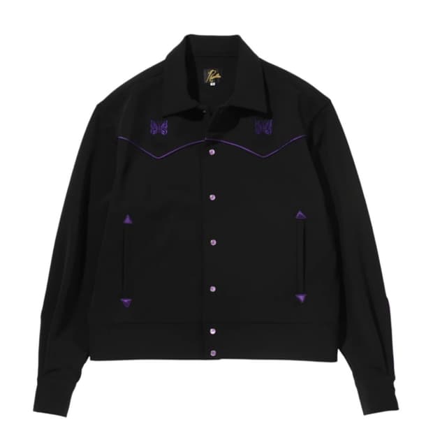 니들스 파이핑 카우보이 자켓 블랙