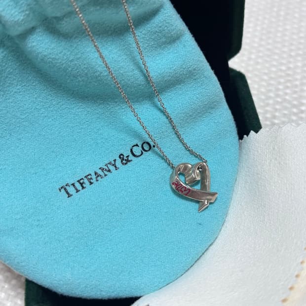 [정품] 티파니앤코 러빙하트 목걸이