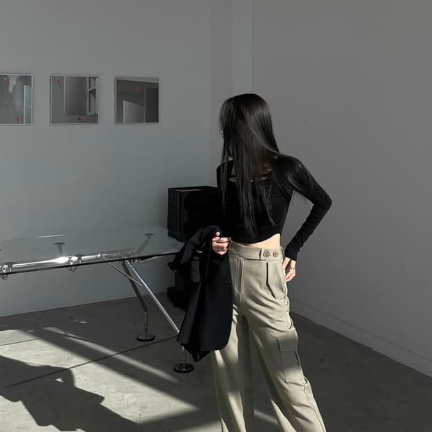 [새상품/빠른배송] 룩넌 카코 슬랙스 팬츠