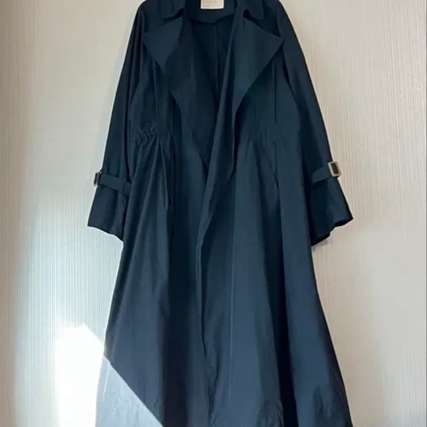 깔랑 바스락 트렌치코트