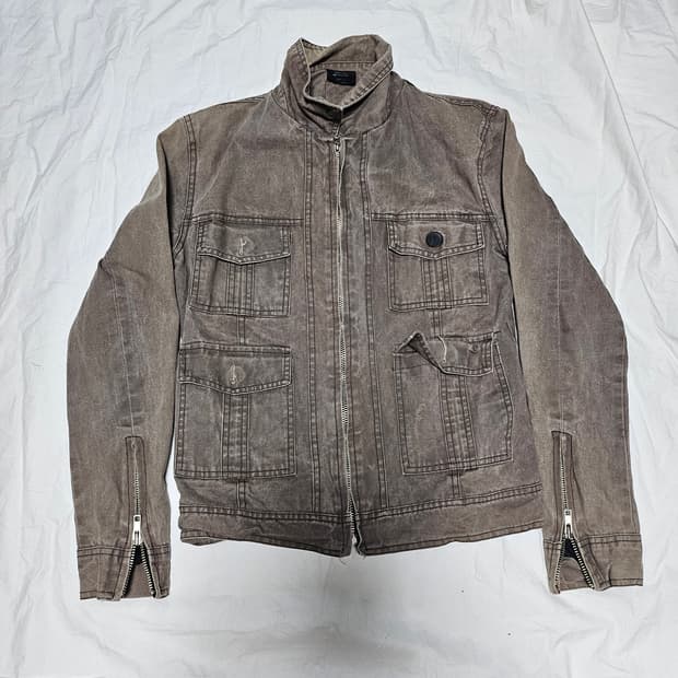 넘버나인 브라운 데님 자켓 2