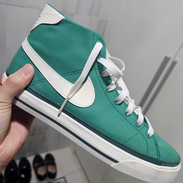 나이키 코트레거시 미드 그린_260