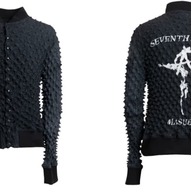 MASU x SEVENTH HEAVEN 스파이키 자켓