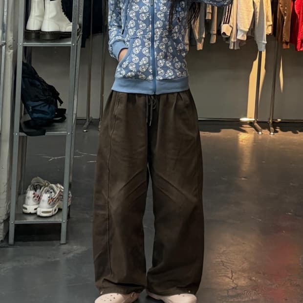 아디다스 스포티 빈티지 후드집업 A3085