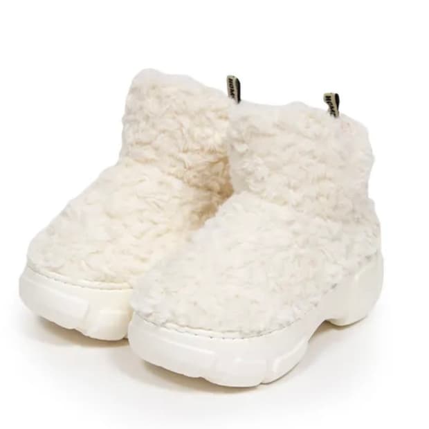 뽀글이 털 부츠 화이트 235-240