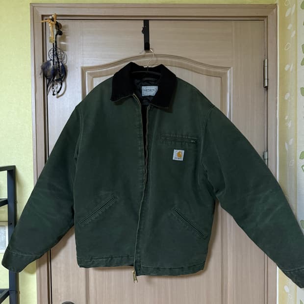 칼하트 wip 디트로이트 올리브 블랙