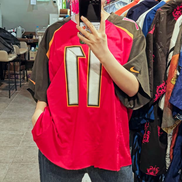 [NO.9] NFL 나이키 탬파베이 버커니어스 반팔 유니폼