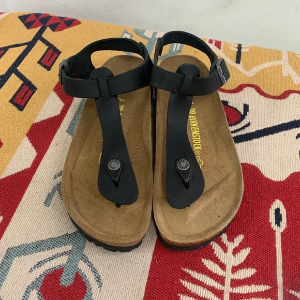 250 버켄스탁 카이로 블랙 샌들