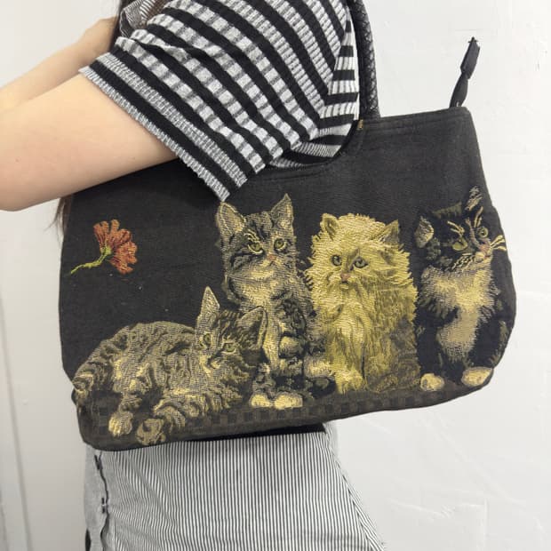 lovely cat bag