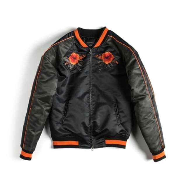 참스 오리엔탈 자수 스카쟌