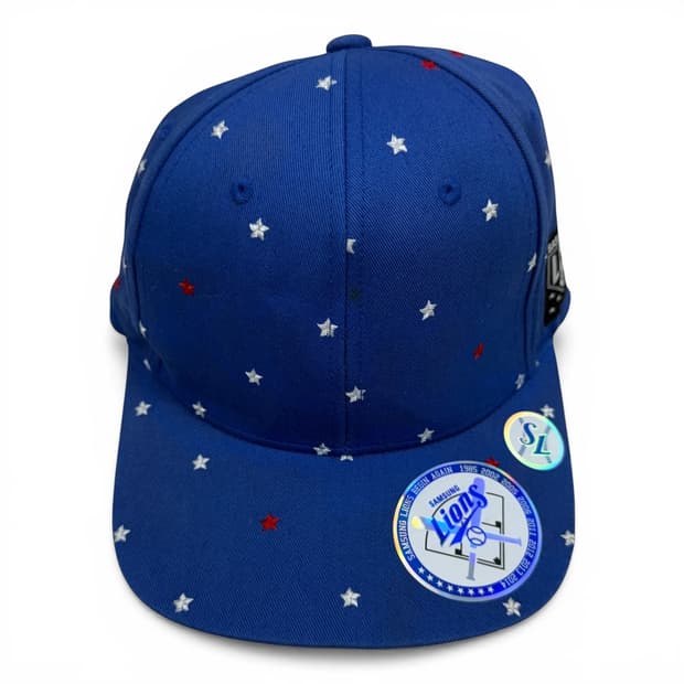 OS) 삼성라이온즈 X 빈폴 스냅백 블루