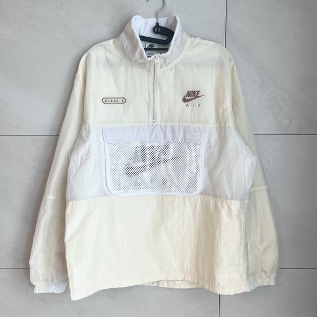 나이키 에어 우븐 라인드 바람막이 코코넛 밀크 [L]