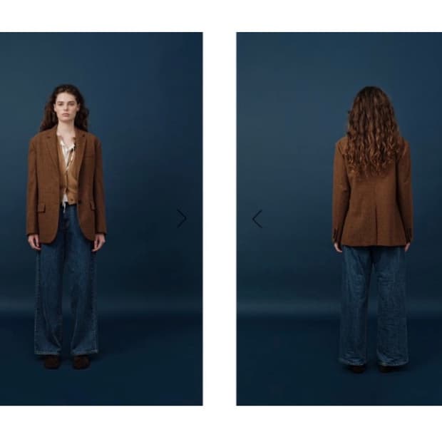 더바넷 자켓 Bricks Check Single Jacket