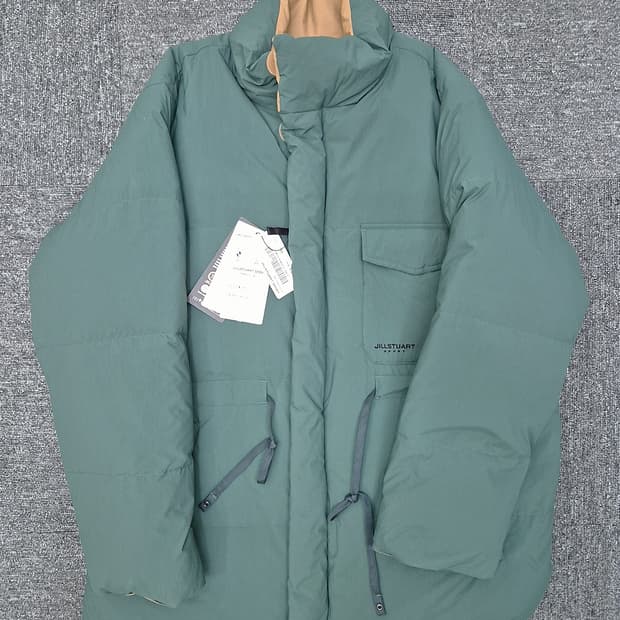 [105]<질스튜어트> 리버서블 카키머스타드 다운패딩