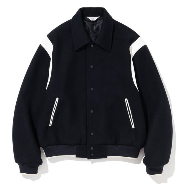 (로드 존 그레이) 울 바시티 블루종 네이비