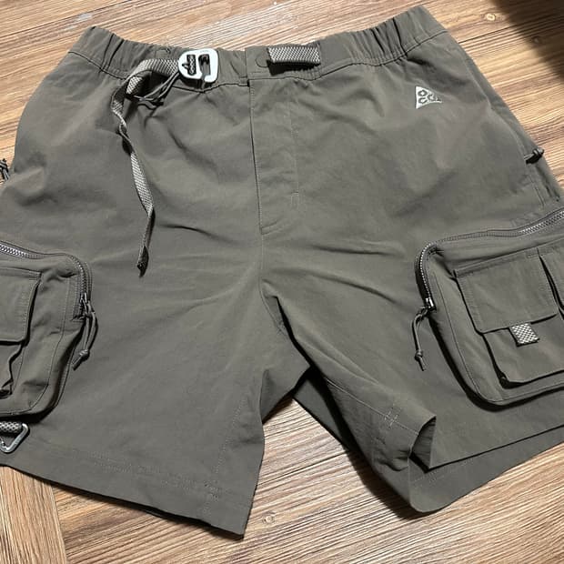 ACG 카고 쇼츠 반바지 아이언스톤 L사이즈