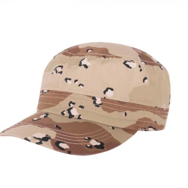 Stussy Helvetica Logo Cadet Cap Camo