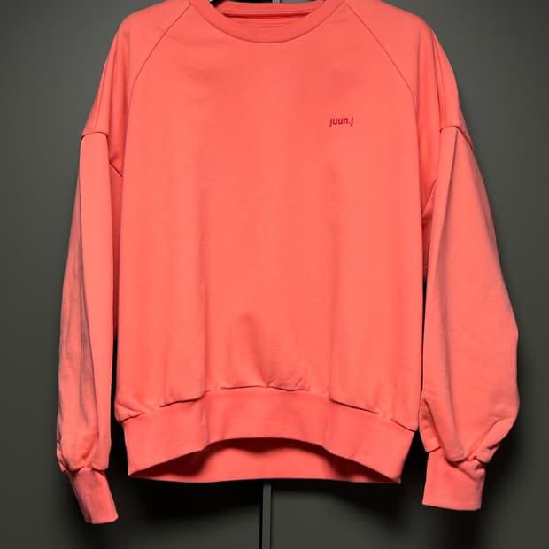 준지 21SS 서울 소울 그래픽 맨투맨 핑크 XS