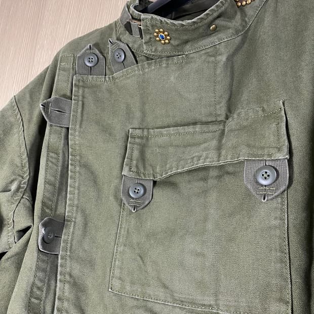 잼스톤 스터드 스웨덴 모터사이클 자켓