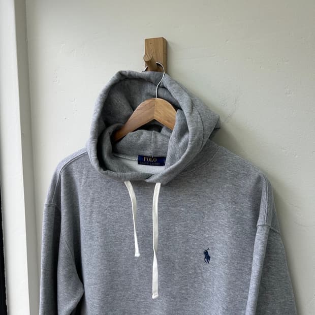 15832 - 폴로 랄프로렌 그레이 후드티