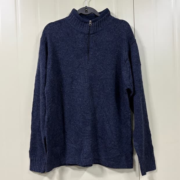 울리치 하프 집업 니트