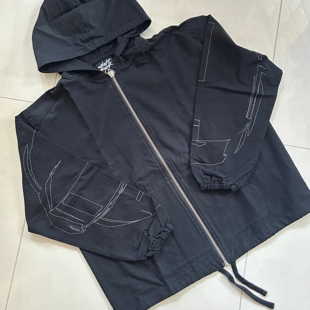 DAFT PUNK ZIP HOODIE 다프트 펑크 지퍼 후드티