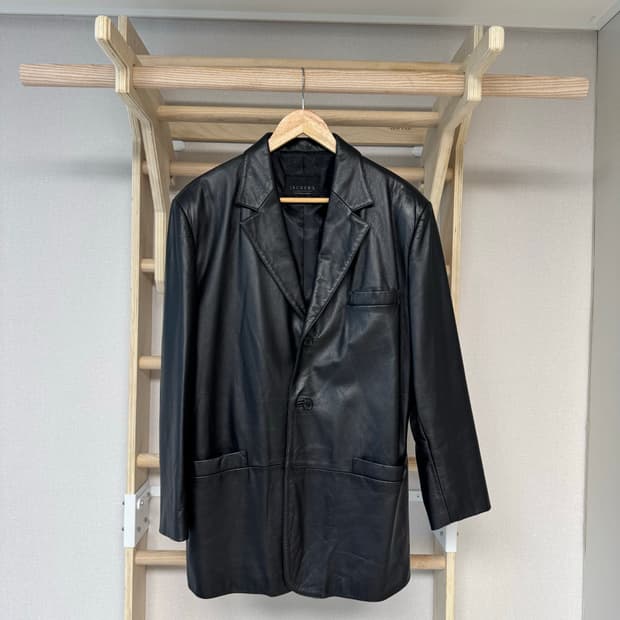 빈티지 레더 카코트 양가죽 가죽자켓