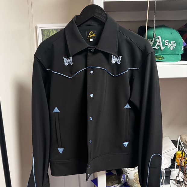 니들스 카우보이 버터플라이 자켓 블랙 S